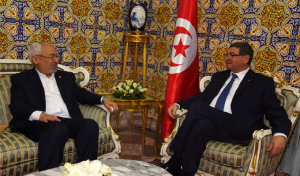 Tunisie: Habib Essid s’entretient avec Rached Ghannouchi