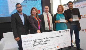 Orange – Entrepreneur Social Innovant Tunisien (POESIT): 1er prix à l’application mobile “iDecide”