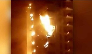 Emirats arabes unis : Un gigantesque incendie dans une tour d’habitation (VIDÉO)