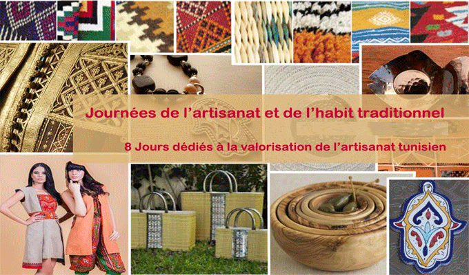 Tunisie: Célébration des journées de l’artisanat et de l’habit traditionnel