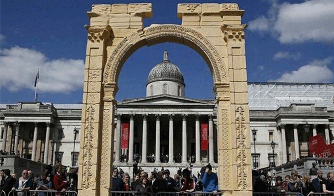 L’Arc du Triomphe de Palmyre renaît!