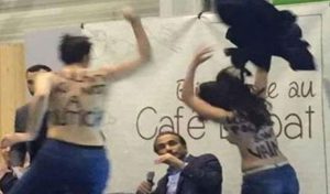 Les Femens s’en prennent à Tariq Ramadan et à Ennahdha (VIDÉO)