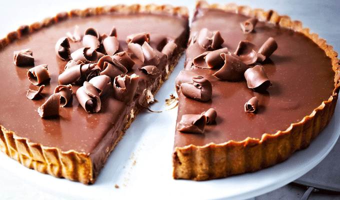 Voici la recette d’une délicieuse tarte au chocolat