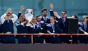 Euro 2016(Finale): Accueil royal pour le Portugal