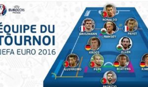 L’équipe type de l’Euro 2016