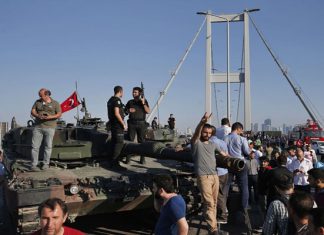 Coup d’Etat en Turquie : Plus de 2800 arrestations au sein de l’armée…
