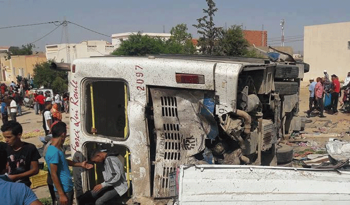 Accident de Kasserine : L’UGTT appelle le gouvernement à prendre des mesures exceptionnelles