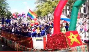 Des Marocains à la Gay Pride de 2016 d’Amsterdam