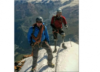 Amputé des 4 membres, il gravit le Cervin