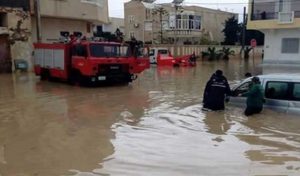 Tunisie – Meteo Fortes pluies au sud : Opérations de secours de l’Armée