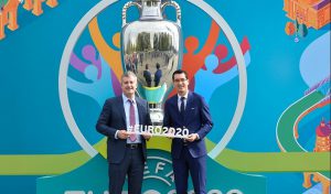 Euro 2020: Bucarest dévoile son nouveau logo