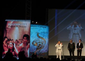 Farid Boughdir reçoit le prix du cinquantenaire des JCC