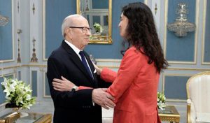 Tunisie : Béji Caïd Essebsi reçoit Nourane Houas (Photos)