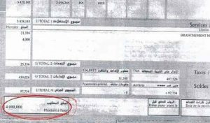 Bizerte : Il reçoit une facture d’électricité de 4.121 dinars!