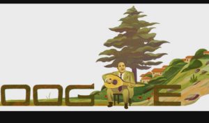 Google doodle fête le 95ème anniversaire de Wadih Safi