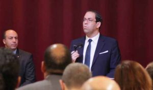 Youssef Chahed: S’adressant à la communauté tunisienne en France