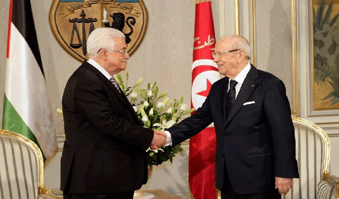 Le président palestinien Mahmoud Abbas attendu jeudi à Tunis