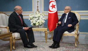 Béji Caïd Essebsi reçoit Chedly Ayari