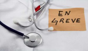 Report de la grève des médecins, des pharmaciens et des dentistes de la santé publique