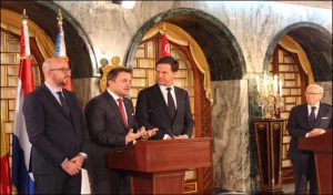 Signature de quatre accords de coopération entre le gouvernement tunisien et les pays du Benelux