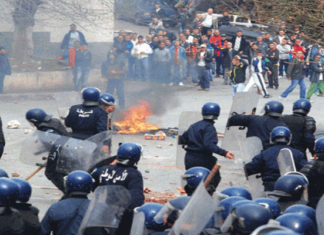 Début d’année 2017 marqué par les émeutes en Algérie
