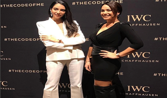 Genève : Hend Sabry invitée à la fête annuelle de IWC Schaffhausen