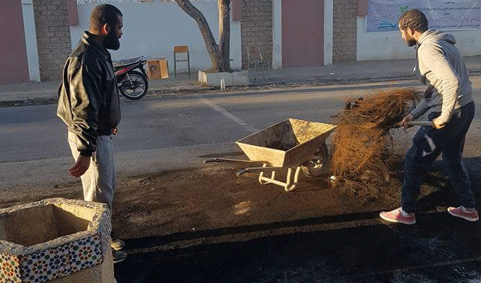 Sbeïtla : les habitants de la ville lance une campagne de propreté