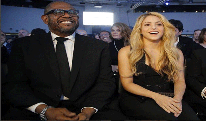 Suisse : Shakira Mebarak et Forest Whitaker invités d’honneur au World Economic Forum, en image
