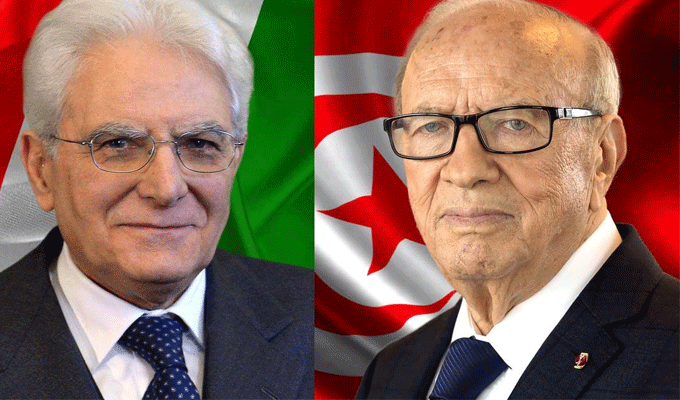 En photo : Le président de la République, BCE, en visite officielle en Italie