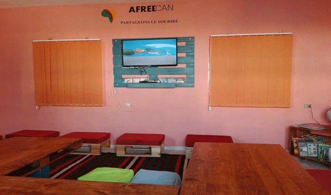 AFREECAN : Aménagement d’une bibliothèque à Selta, Sidi Bouzid, en zone militaire