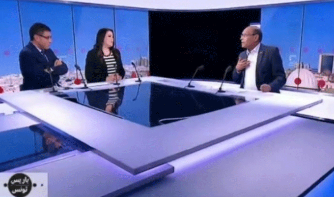 Marzouki insulte les journalistes et compte porter plainte
