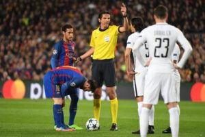 Barça vs PSG : l’arbitre pourrait être sanctionné !