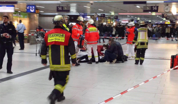 Allemagne : Attaque à la hache dans une gare ferroviaire
