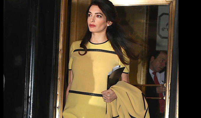 Amal Alamudin Clooney appelle l’ONU à faire face au génocide de Daech, vidéo