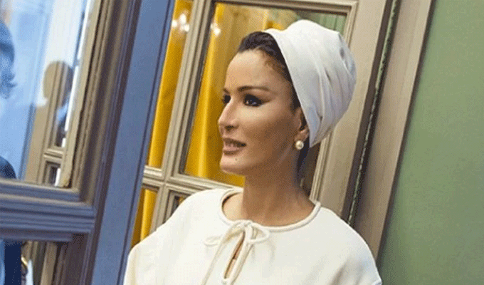 Cheikha Mozah en visite officielle en Tunisie