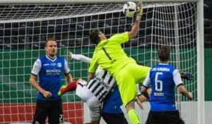 Coupe d’Allemagne – 1/4 de finale: Francfort qualifié, Lotte-Dortmund reporté
