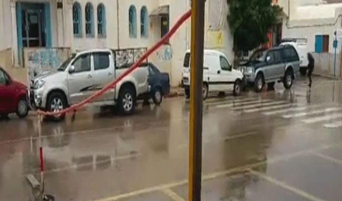 Tataouine : Il pleut à Ghomrassen, vidéo