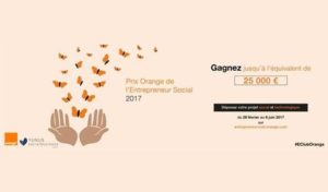 Prix Orange de l’Entrepreneur Social 2017 : Appel à candidature