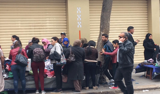 Les magasins de prêt-à-porter en grève ouverte