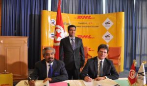 Convention de partenariat entre la poste tunisienne et DHL International