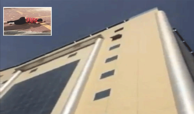 Vidéo choc : Un dentiste se jette du 7ème étage
