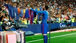FC Barcelone : la célébration de Messi détournée sur le web
