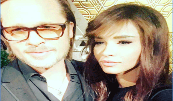 Que fait Oumeima Taleb en compagnie de Brad Pitt?