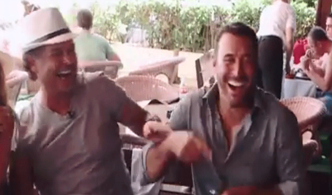 Crise de fou rire pour Ragheb Alama et Kadhem Assaher, vidéo