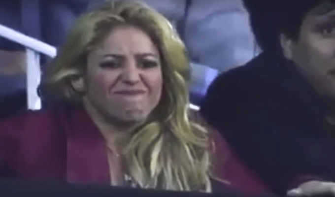 Shakira, une supportrice hors du commun