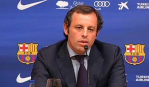 Liga espagnole: L’ancien président du Barça Rosell, interpellé