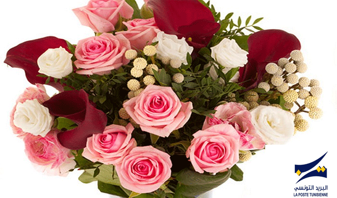 La Poste Tunisienne assure une séance de travail pour la livraison des bouquets de fleurs