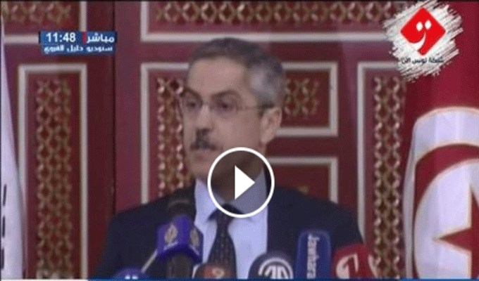 En vidéo : Ému, Chafik Sarsar présente sa démission