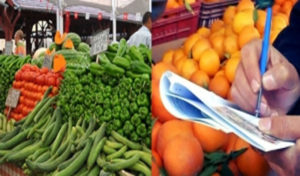 Tunisie : Saisie de 1552 tonnes de fruits et légumes