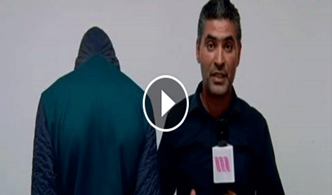 Aveux du braqueur de la recette des finances de Douar Hicher, vidéo